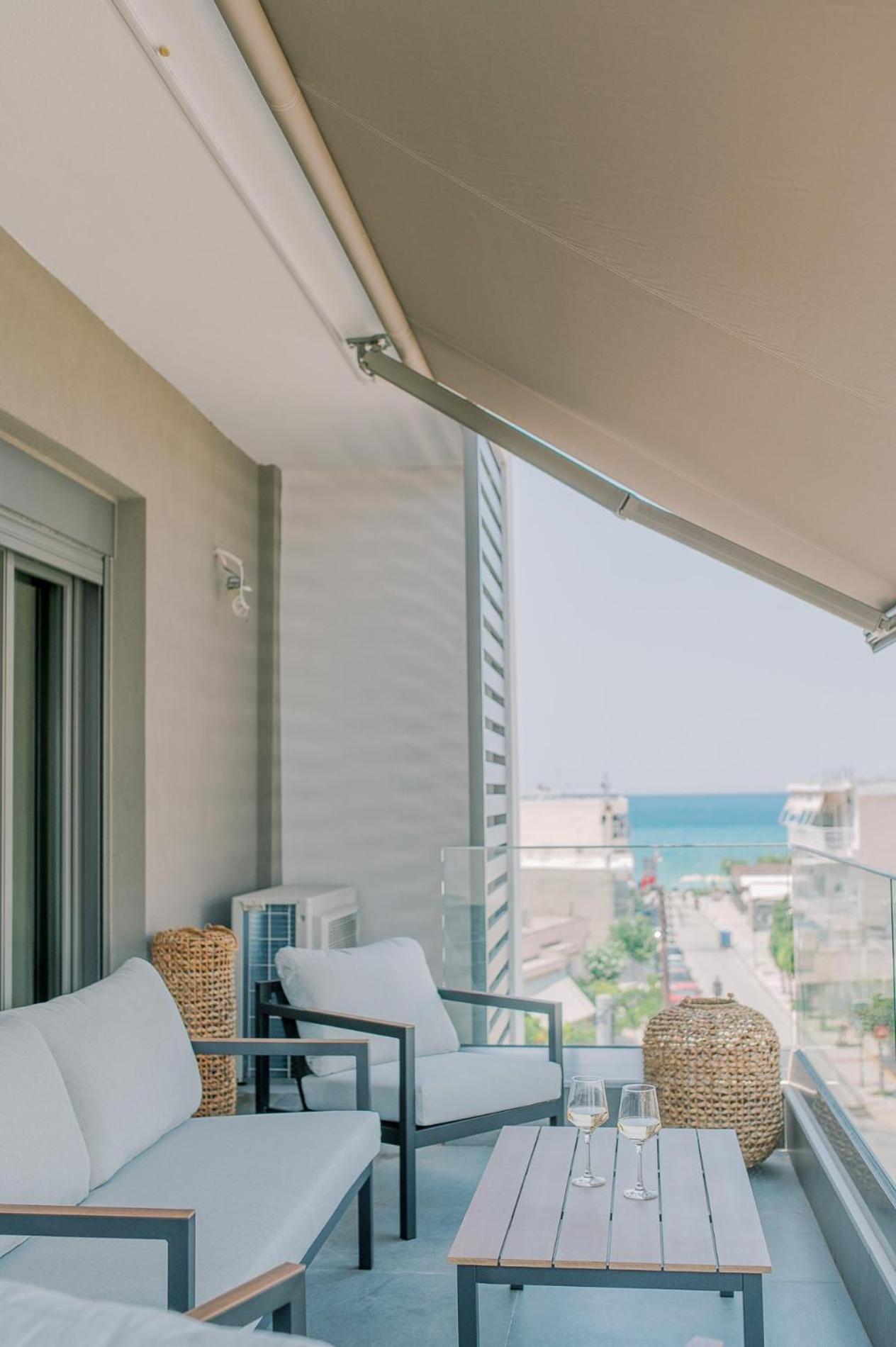 Hama Luxury Seaside Apartments Corinth Exteriör bild